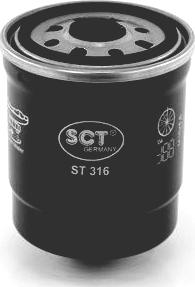 SCT-MANNOL ST 316 - Паливний фільтр autozip.com.ua