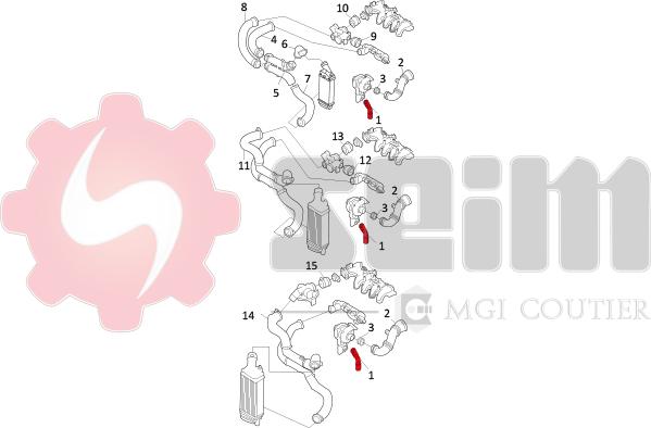 Seim 981119 - Трубка нагнітається повітря autozip.com.ua