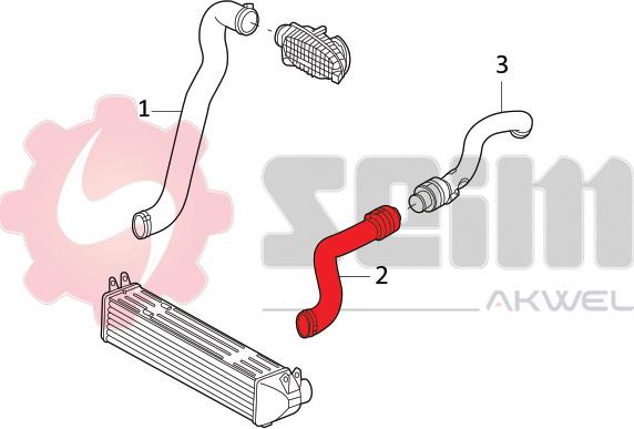 Seim 981823 - Трубка нагнітається повітря autozip.com.ua