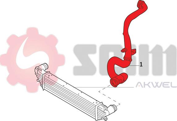 Seim 981769 - Трубка повітря, що нагнітається autozip.com.ua