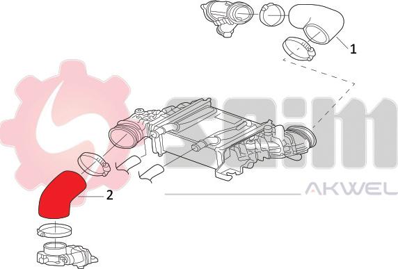 Seim 982146 - Трубка нагнітається повітря autozip.com.ua