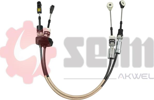 Seim 555715 - Трос, ступінчаста коробка передач autozip.com.ua