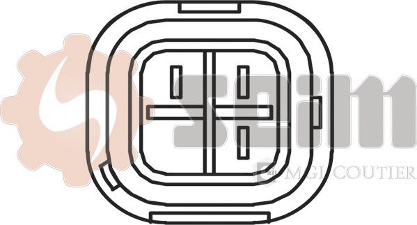 Seim TH105 - Термовимикач, вентилятор радіатора / кондиціонера autozip.com.ua