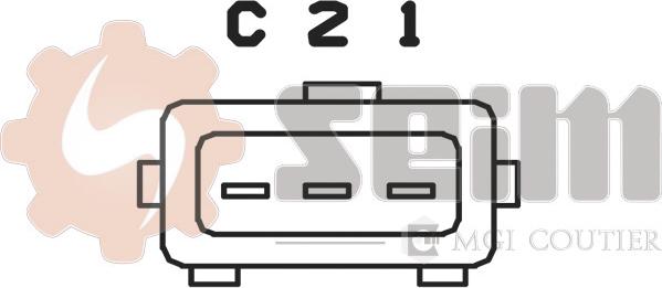 Seim TH106 - Термовимикач, вентилятор радіатора / кондиціонера autozip.com.ua