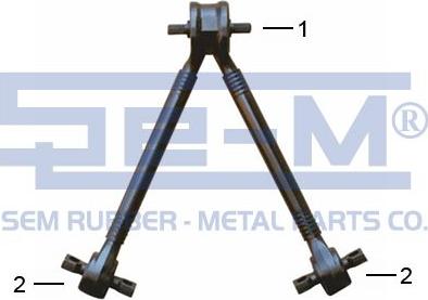 Sem Lastik 10980 - Важіль незалежної підвіски колеса autozip.com.ua