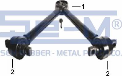 Sem Lastik 10987 - Важіль незалежної підвіски колеса autozip.com.ua