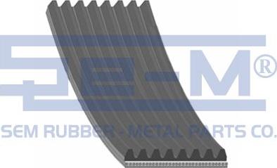 Sem Lastik 12895 - Поліклиновий ремінь autozip.com.ua
