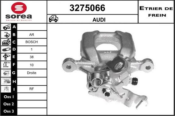 Sera 3275066 - Гальмівний супорт autozip.com.ua