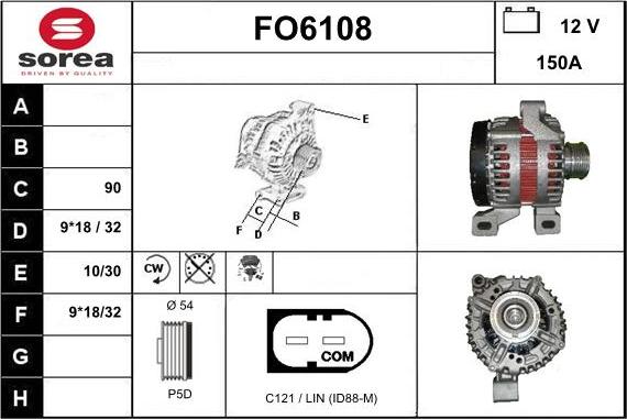 Sera FO6108 - Генератор autozip.com.ua