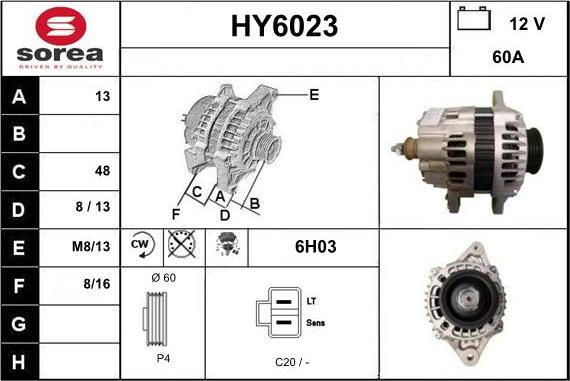 Sera HY6023 - Генератор autozip.com.ua