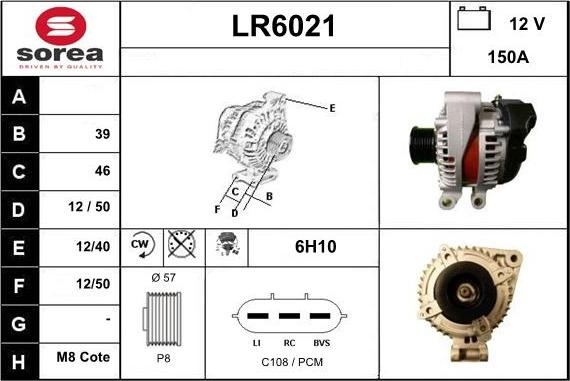 Sera LR6021 - Генератор autozip.com.ua