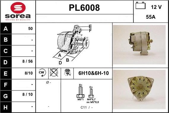 Sera PL6008 - Генератор autozip.com.ua