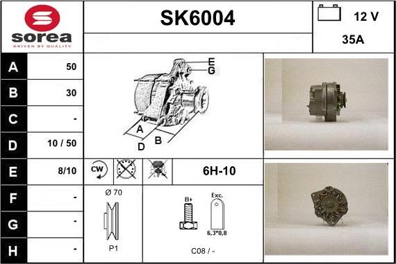 Sera SK6004 - Генератор autozip.com.ua