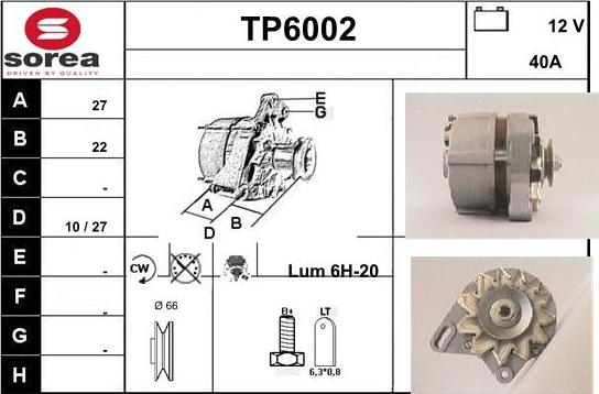 Sera TP6002 - Генератор autozip.com.ua