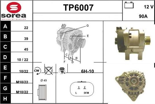 Sera TP6007 - Генератор autozip.com.ua