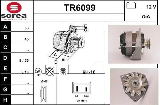 Sera TR6099 - Генератор autozip.com.ua