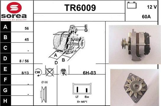 Sera TR6009 - Генератор autozip.com.ua