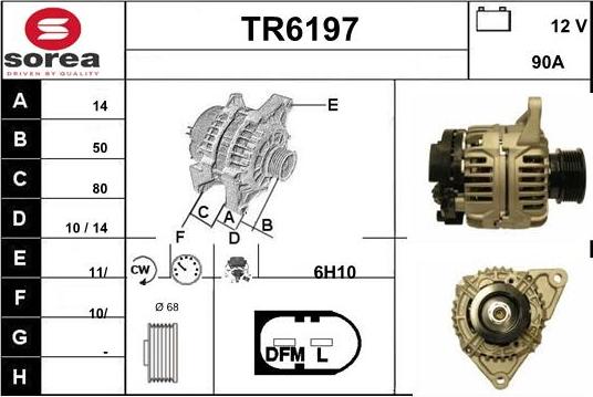 Sera TR6197 - Генератор autozip.com.ua