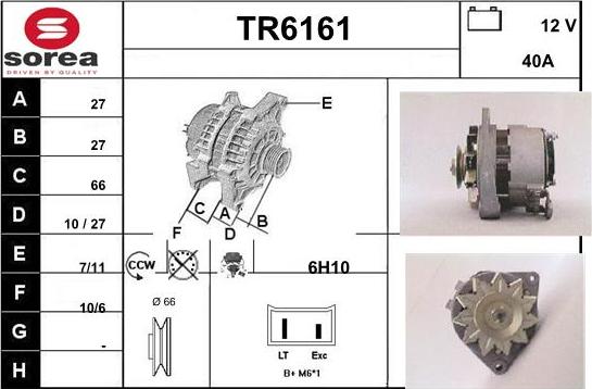 Sera TR6161 - Генератор autozip.com.ua