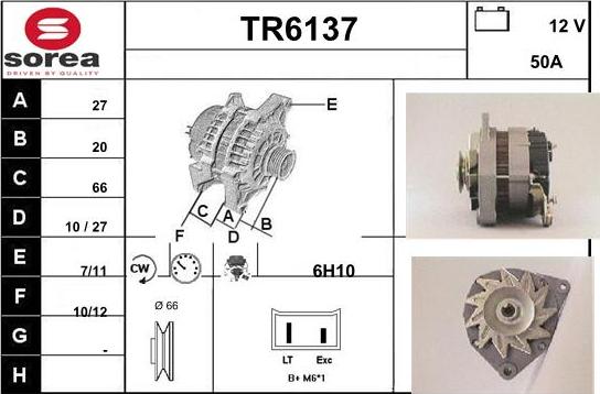 Sera TR6137 - Генератор autozip.com.ua