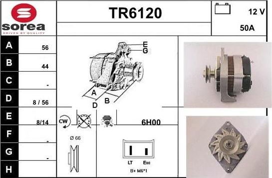 Sera TR6120 - Генератор autozip.com.ua