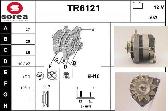 Sera TR6121 - Генератор autozip.com.ua