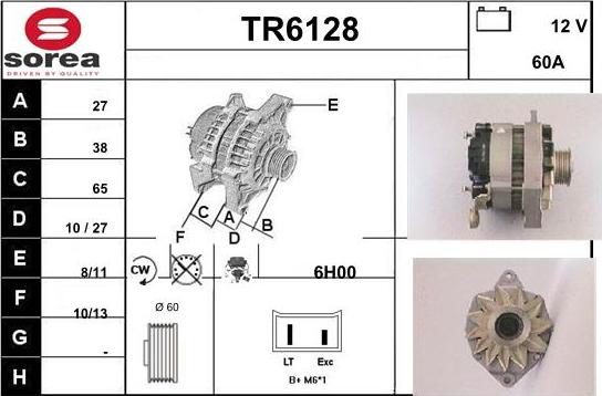 Sera TR6128 - Генератор autozip.com.ua