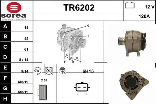 Sera TR6202 - Генератор autozip.com.ua