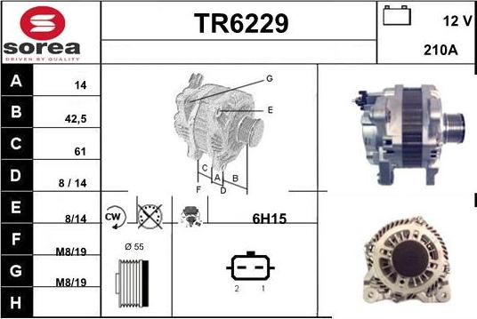 Sera TR6229 - Генератор autozip.com.ua