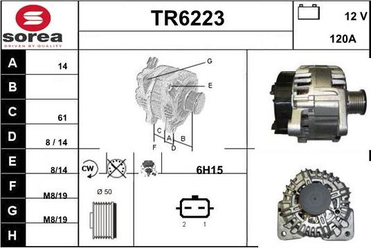 Sera TR6223 - Генератор autozip.com.ua