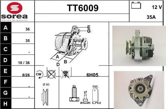 Sera TT6009 - Генератор autozip.com.ua