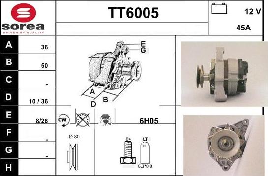 Sera TT6005 - Генератор autozip.com.ua