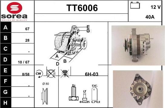 Sera TT6006 - Генератор autozip.com.ua