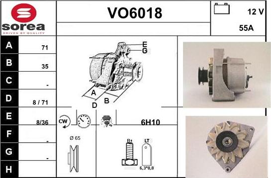 Sera VO6018 - Генератор autozip.com.ua