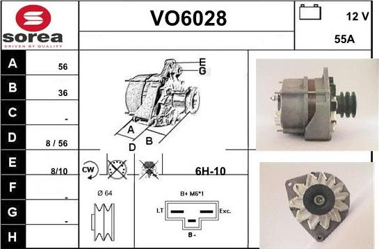 Sera VO6028 - Генератор autozip.com.ua