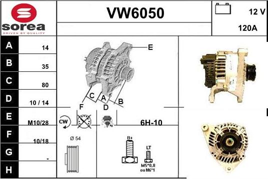 Sera VW6050 - Генератор autozip.com.ua