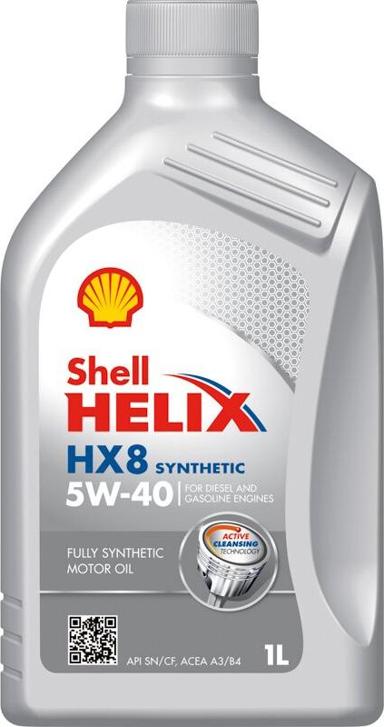 Shell 5W40 HELIX HX8 SYNTHETIC 1L - Моторне масло autozip.com.ua