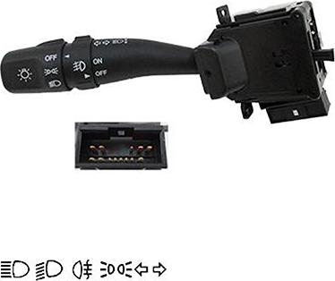 Sidat 430903 - Вимикач на рульовій колонці autozip.com.ua