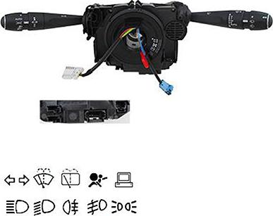 Sidat 430856 - Вимикач на рульовій колонці autozip.com.ua