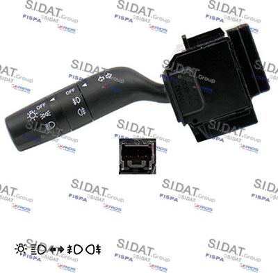 Sidat 430704A2 - Вимикач на рульовій колонці autozip.com.ua