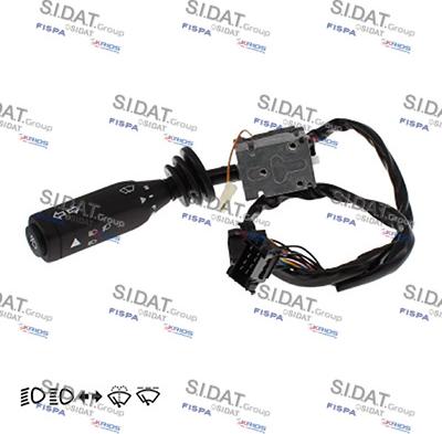 Sidat 431183A2 - Вимикач на рульовій колонці autozip.com.ua