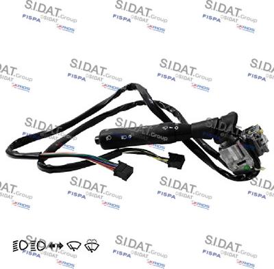 Sidat 431187A2 - Вимикач на рульовій колонці autozip.com.ua