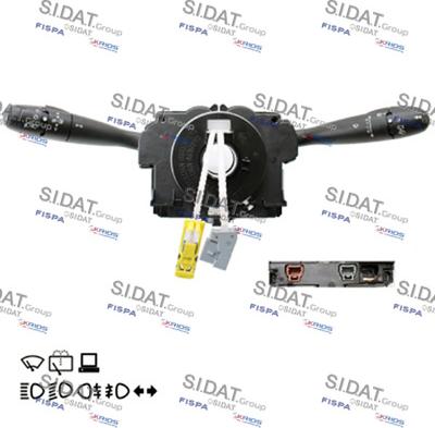 Sidat 431333 - Вимикач на рульовій колонці autozip.com.ua
