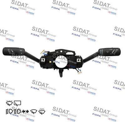Sidat 431285A2 - Вимикач на рульовій колонці autozip.com.ua