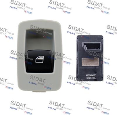 Sidat 5.145493A2 - Вимикач, стеклолод'емнік autozip.com.ua