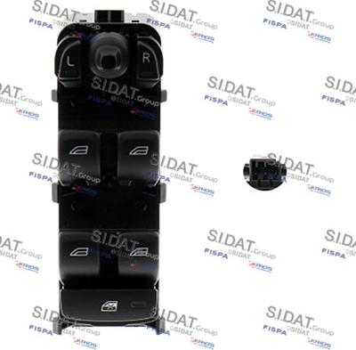 Sidat 5.145634A2 - Вимикач, стеклолод'емнік autozip.com.ua