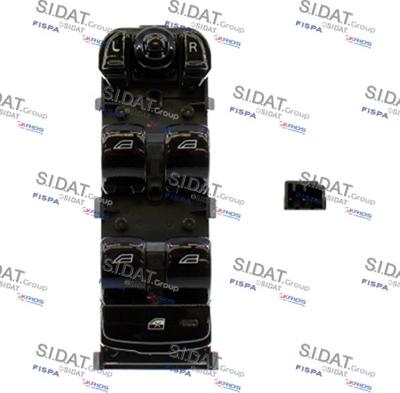 Sidat 5.145003A2 - Вимикач, стеклолод'емнік autozip.com.ua