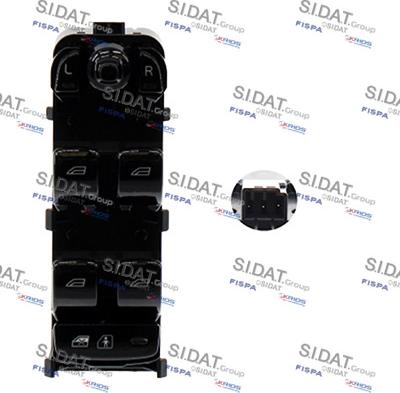 Sidat 5.145002A2 - Вимикач, стеклолод'емнік autozip.com.ua