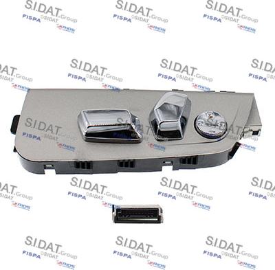 Sidat 640732 - Вимикач, регулювання положення сидіння autozip.com.ua