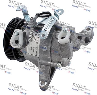 Sidat 1.2196A - Компресор, кондиціонер autozip.com.ua